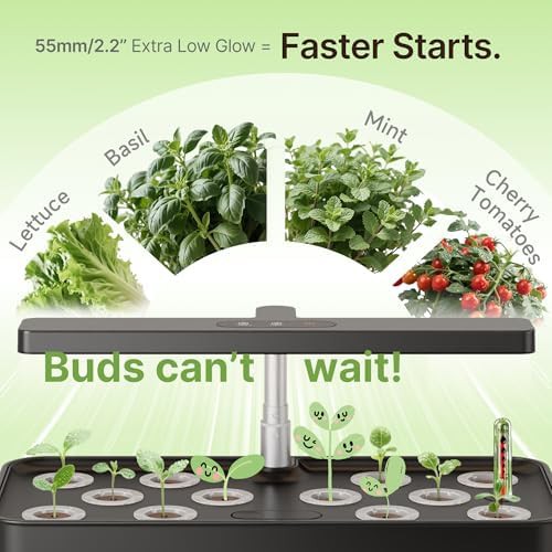 Black compact twelve pod indoor garden — photo 5