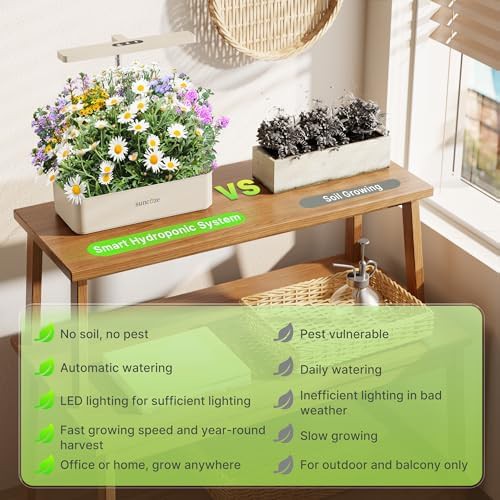 Beige compact twelve pod indoor garden — photo 3