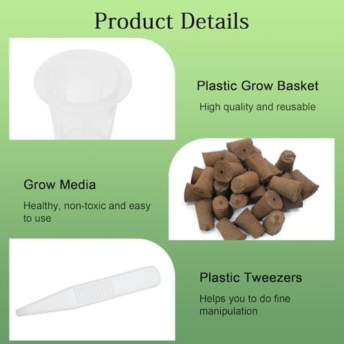 Hydroponic seed growing kit with thirty pods — photo 4