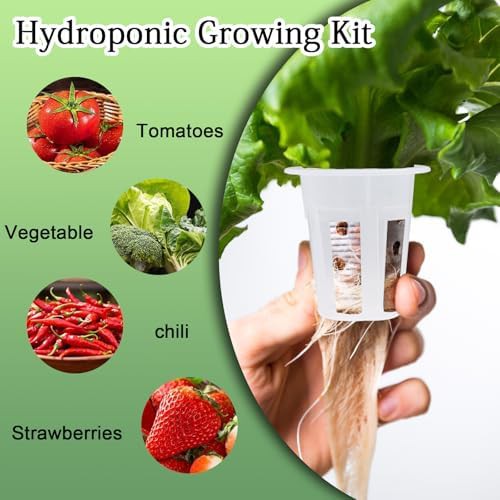Hydroponic seed growing kit with thirty pods — photo 5