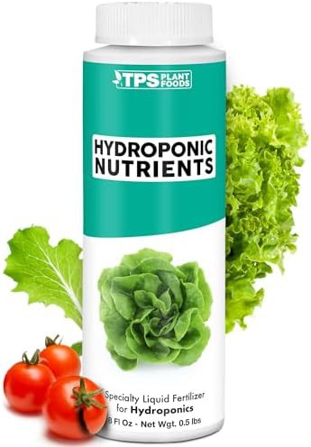 Liquid nutrients for edible hydroponic plants