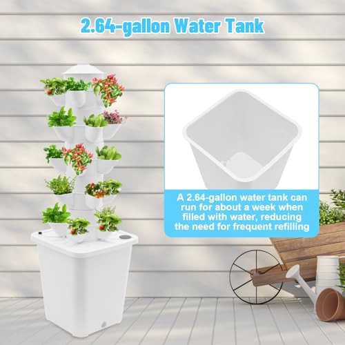 Vertical tower garden for twenty five plants — photo 3