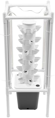 Grey Vertical Tower Garden with 30 Holes — photo 4