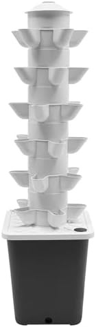 Grey Vertical Tower Garden with 30 Holes — photo 5