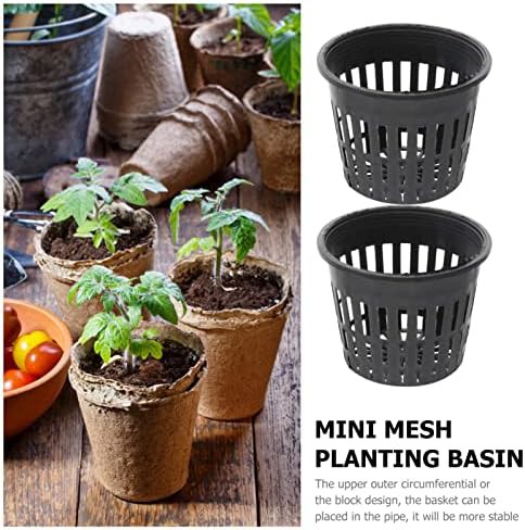 Ten piece black mesh planting basins — photo 4
