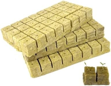 Rockwool cubes for seed germination ninety six pack