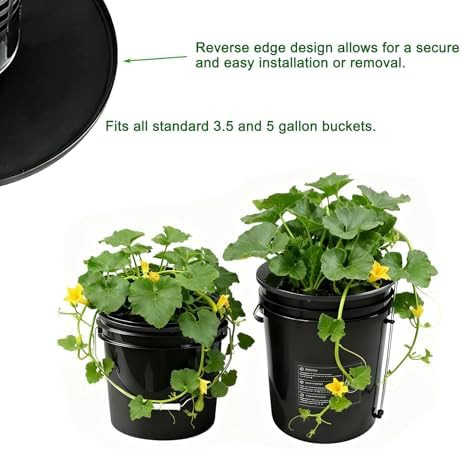Six inch net pots with lids — photo 4