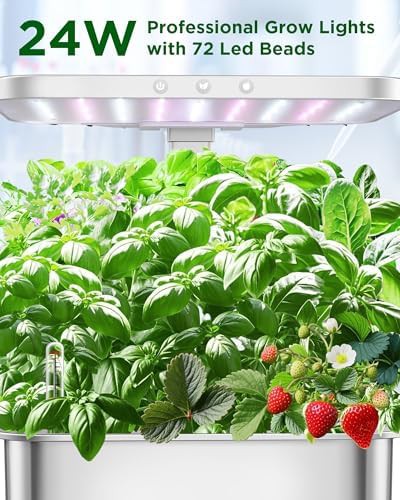 Stainless steel fifteen pod indoor garden — photo 5