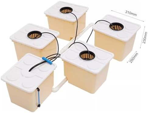 Five bucket recirculating DWC system — photo 3