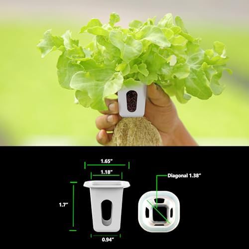 Hydroponic grow sponges and baskets kit — photo 3