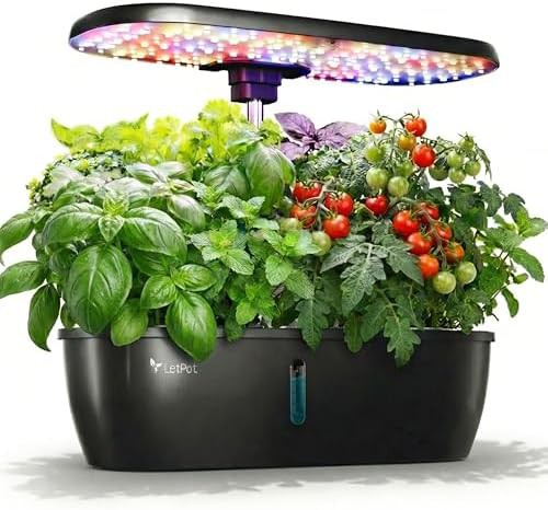 Adjustable height twelve pod garden kit