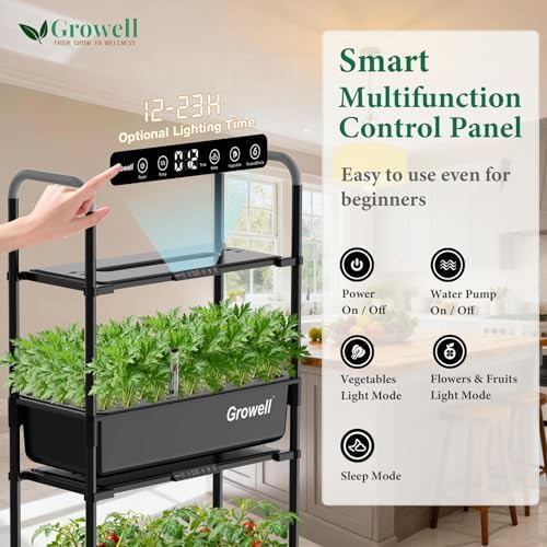 Black eighty one pod tiered indoor garden — photo 4