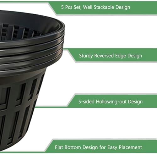 Heavy duty eleven inch net pots — photo 4
