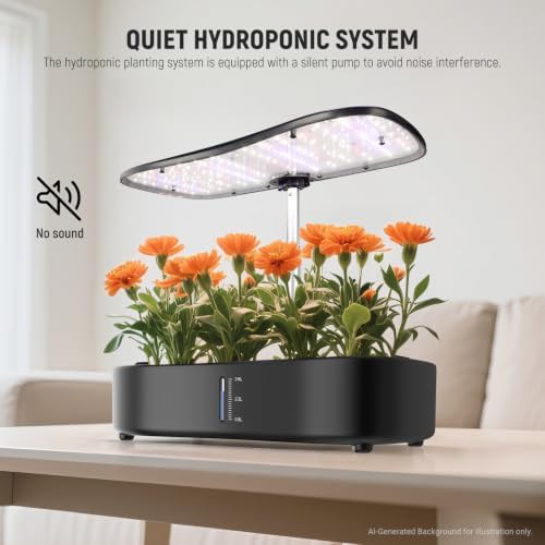 Twelve pod hydroponic system with LCD screen — photo 4