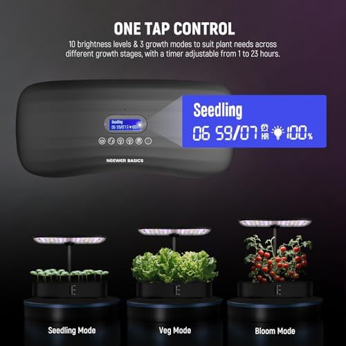 Twelve pod hydroponic system with LCD screen — photo 5
