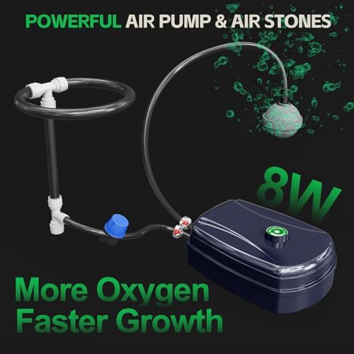 Two bucket DWC system with wheels — photo 5