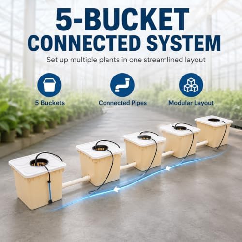 Four bucket dutch drip growing kit — photo 3