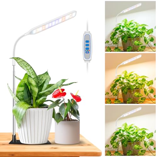 Small Grow Lights for Indoor Plants with Base