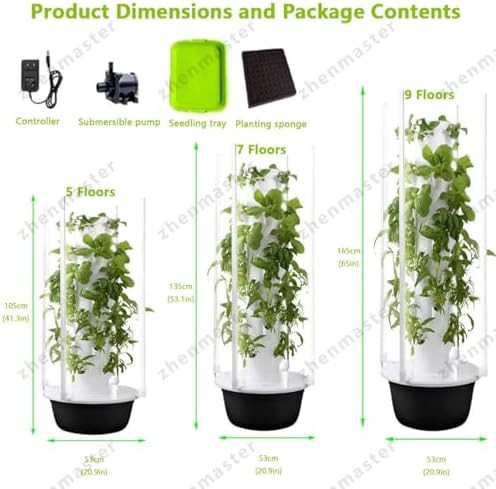Vertical tower garden with 20 holes — photo 3