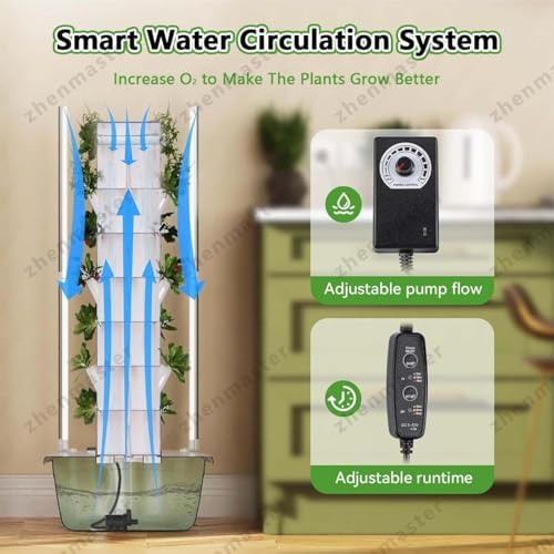 Vertical tower garden with 20 holes — photo 4
