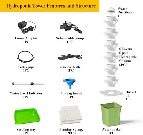 Thirty pot vertical garden tower system — photo 5