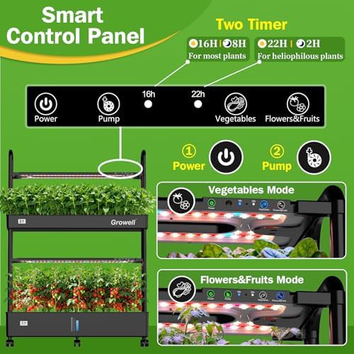 Vertical indoor garden with 60 pods — photo 4
