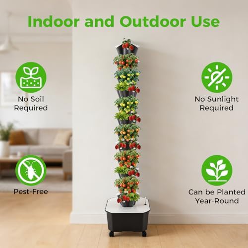 Twelve tier vertical hydroponic grow tower — photo 3