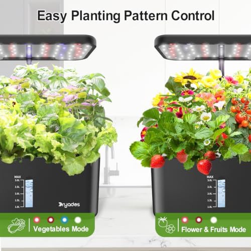 Ten pod beginner hydroponic system with LED — photo 4
