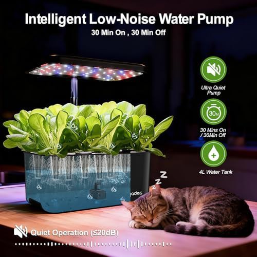 Ten pod beginner hydroponic system with LED — photo 5