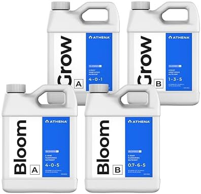 Blended grow and bloom four part fertilizer