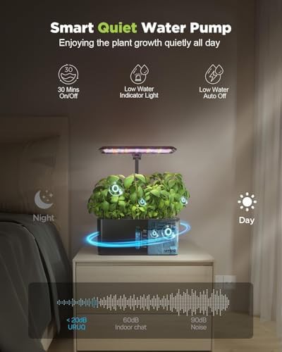 Black eight pod indoor herb garden — photo 3