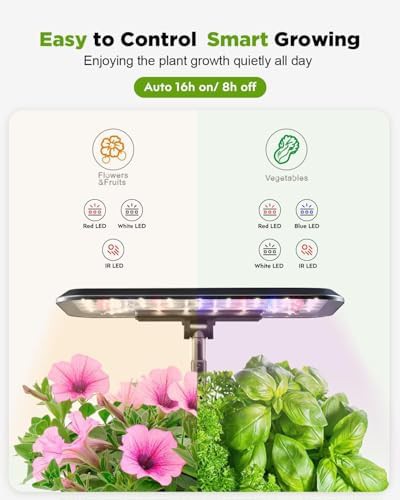 Black eight pod indoor herb garden — photo 4