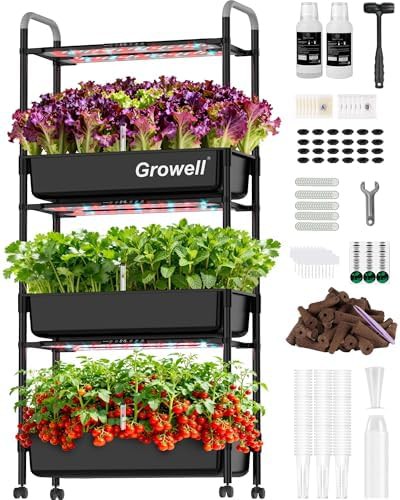Eighty one pod garden with independent pump