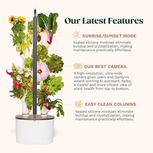 Compact smart tower for sixteen plants — photo 4