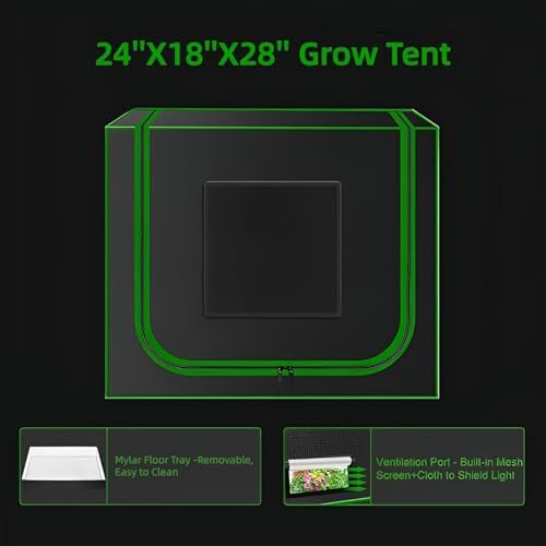 Small reflective mylar grow tent — photo 3