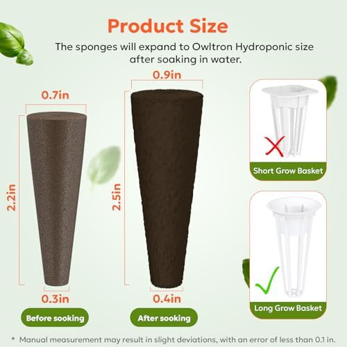 Hydroponic seed pod replacement kit 165 pieces — photo 3
