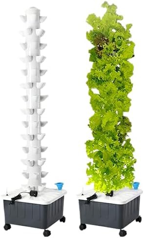Fourteen layer tower for seventy plants