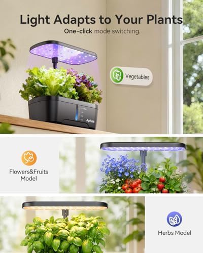 Black six pod indoor herb garden — photo 4