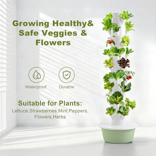 Automated vertical herb garden tower system — photo 5