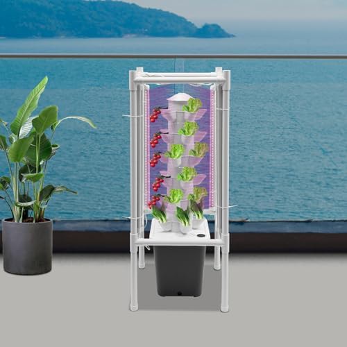 Grey six layer thirty pod grow tower — photo 4
