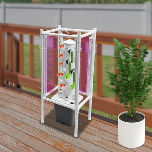 Grey six layer thirty pod grow tower — photo 5