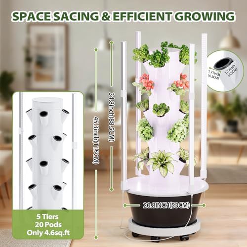 Five tier tower with 20 pods — photo 4
