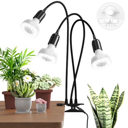 Orbgrow OG11A3 Clip On Grow Light for Indoor Plants