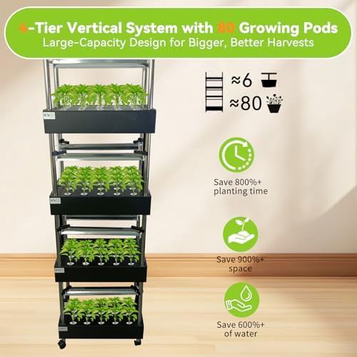 Four tier vertical hydroponic garden — photo 4