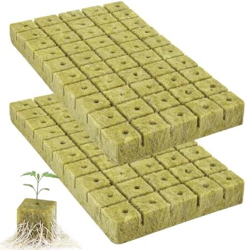 Rockwool seed starting cubes 1 in size