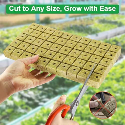Rockwool seed starting cubes 1 in size — photo 3