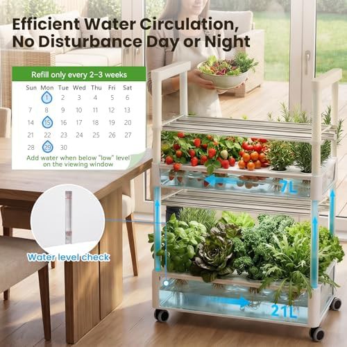 Hydroponic system with app control and light — photo 3