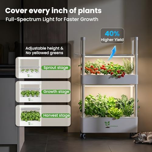 Hydroponic system with app control and light — photo 4
