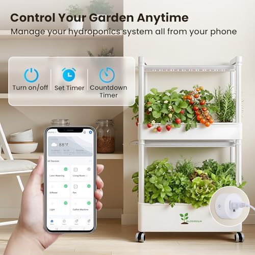 Hydroponic system with app control and light — photo 5