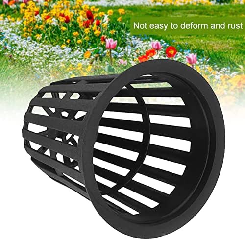 Black plastic net pots ten pack — photo 5